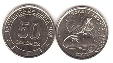Costa Rica - 50 Colones 2023 (2025) UNC Floresta seca tropical. Anolo sedoso comprar usado Costa Rica - 50 Colones 2023 (2025) UNC Floresta seca tropical. Anolo sedoso comprar usado  Enviando para Brazil
