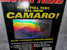 1993 JANUARY MOTOR TREND MAGAZINE - CAMARO HOLOGRAM FRONT COVER - L 16849 comprar usado  Enviando para Brazil