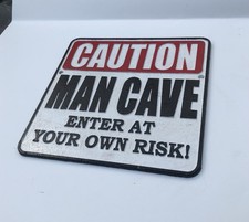 Caution man cave for sale  BRAINTREE