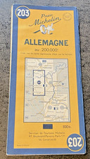 Carte michelin 203 d'occasion Carte michelin 203 d'occasion  Quarré-les-Tombes