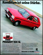 Peugeot 104 riginale gebraucht kaufen  Vechta