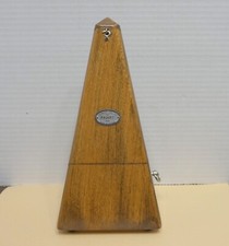  Metrónomo mecánico de cuerda Maelzel de madera 1815 1846 hecho en Francia segunda mano  Embacar hacia Mexico