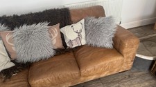 Leather seater corner for sale  DURHAM