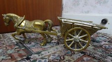 Brass horse cart for sale  BARNSTAPLE