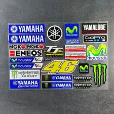 Autocollants yamaha sponsor d'occasion  Bernay