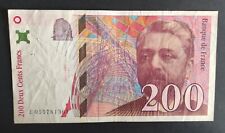 Billet 200 francs d'occasion  Ogeu-les-Bains