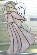 Vintage stained glass for sale  Deforest