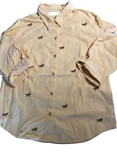 Camisa manga 3/4 com cavalos bordados Lemon Grass Bf. Equestrian L comprar usado  Enviando para Brazil