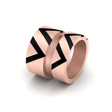 Conjunto de alianças de casamento combinando com alianças de prata esterlina para casal dele e dela, usado comprar usado  Enviando para Brazil