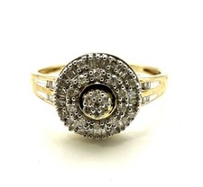 9ct gold diamond for sale  MANCHESTER