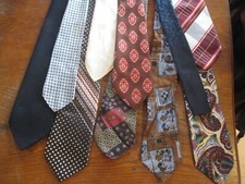 Lot cravates vintage d'occasion  Roquecourbe