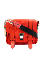 Bolsa carteiro Proenza Schouler feminina náilon + couro de bezerro PS1 laranja comprar usado Bolsa carteiro Proenza Schouler feminina náilon + couro de bezerro PS1 laranja comprar usado  Enviando para Brazil