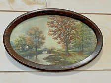 Vintage oval metal for sale  South Bend