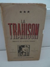 Trahison jacques doriot usato  Spedire a Italy