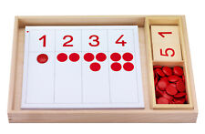 Montessori aktionstablett zahl gebraucht kaufen  Rehau