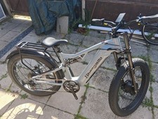 Używany, Używany rower elektryczny Shengmilo S600 dwusilnikowy górski rower elektryczny 48V 26" gruba opona na sprzedaż  PL