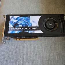 Placa de vídeo pós-combustão MSI GeForce GTX 970 4GB GDDR5 comprar usado  Enviando para Brazil