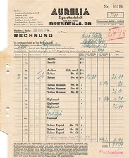 Alte rechnung quittung gebraucht kaufen  Pirna, Dohma, Struppen