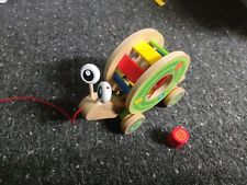 Hape nachziehtier schnecke gebraucht kaufen  Selm