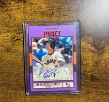2022 Topps Brooklyn Collection Buster Posey no cartão automático/10 roxo SSP AC-BP comprar usado  Enviando para Brazil