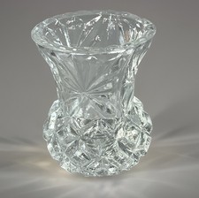 Vintage crystal clear for sale  Stem