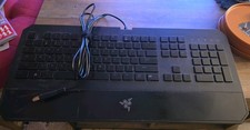 Teclado para jogos Razer DeathStalker com fio USB retroiluminado preto PC RZ03-0080 comprar usado  Enviando para Brazil