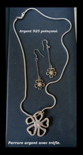 Collier long trèfle d'occasion  Bouzonville