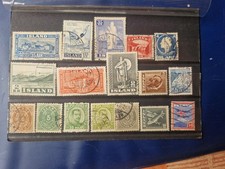 Timbres islande oblitérés d'occasion  Brax