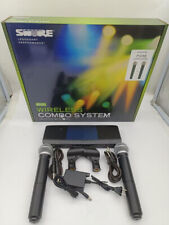 Usado, NOVO sistema de microfone sem fio portátil Shure BLX288/PG58 vem com 2 microfones comprar usado  Enviando para Brazil