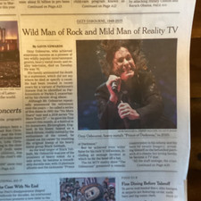 Ozzy osbourne times for sale  Albertson