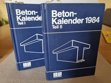 Betonkalender 1984 teil gebraucht kaufen  Jessen