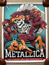 Metallica poster blacksburg for sale  Saint Louis