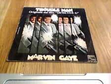 MARVIN GAYE TROUBLE MAN OST 1st MOTOWN ITALY PS 7" 45  1973 Blaxploitation Funk comprar usado  Enviando para Brazil