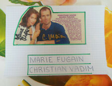 Autographe fugain vadim d'occasion  Trappes