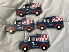 Patriotic wooden stand for sale  Wichita Falls