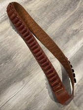 Cinto de ombro vintage Eddie Bauer couro espingarda bandolier calibre 20 50 rodadas comprar usado  Enviando para Brazil