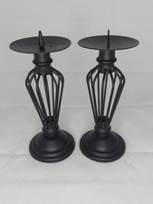 Pair black decorative for sale  LEICESTER