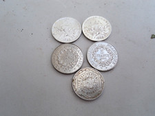 Pieces argent francs d'occasion  Ciry-le-Noble