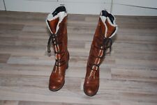 Bottes femme cuir d'occasion  Franqueville-Saint-Pierre