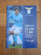 Lazio inter 2002 usato  Roma
