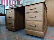 1940s leather topped for sale  BRIGHTON