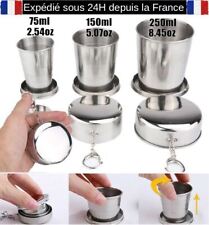 Gobelet pliant acier d'occasion  Foulayronnes
