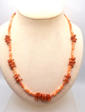 Corallo collana carved usato  Palermo