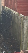 Cast iron fencing for sale  GLOSSOP
