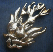 Vtg broche branche d'occasion  Poncin