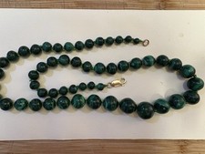 Vintage malachite graduated for sale  PENICUIK