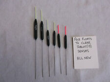 Pole floats clear for sale Pole floats clear for sale  WREXHAM