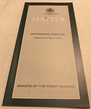 Hayter professional mowers for sale  UK