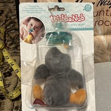 Chupeta infantil WubbaNub Wubba Nub pelúcia bebê pinguim binky 0-6 meses comprar usado  Enviando para Brazil