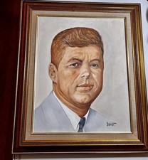 framed painting jfk for sale  South Windsor